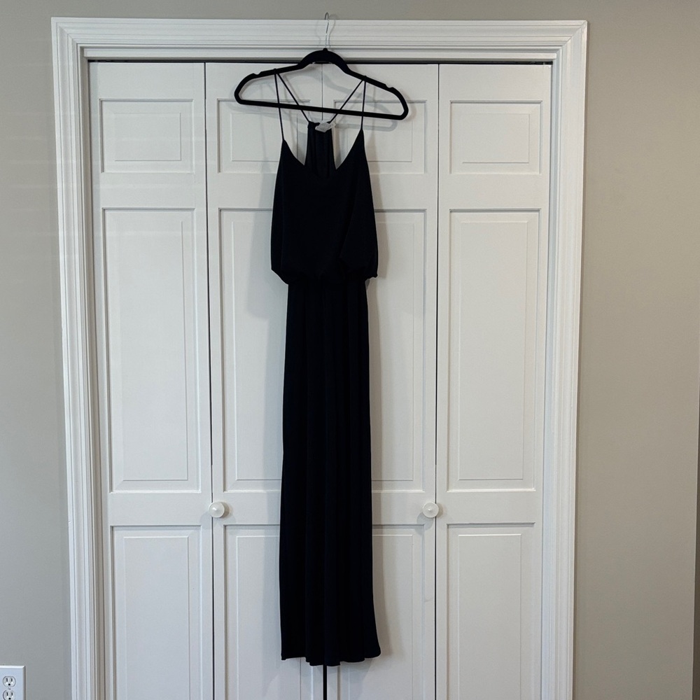 Black Strappy Jumpsuit